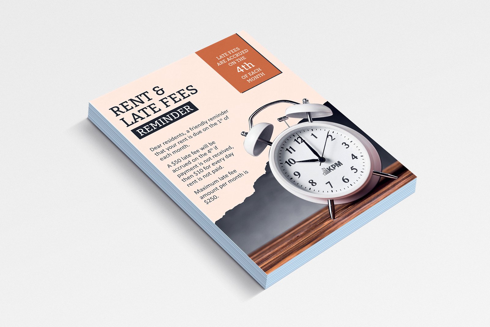 Printed flyer design by DHorse Studio