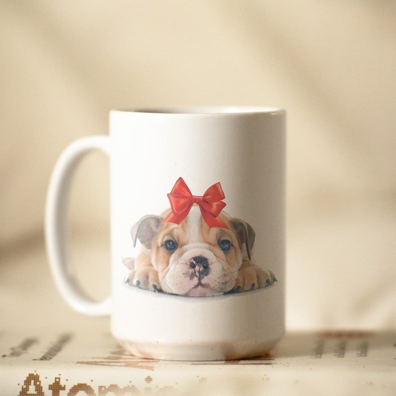 Handmade Custom Pet Portrait Mug