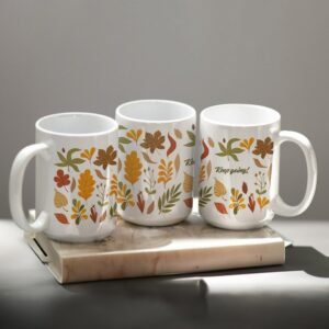 Autumn Leaves Ceramic Mug