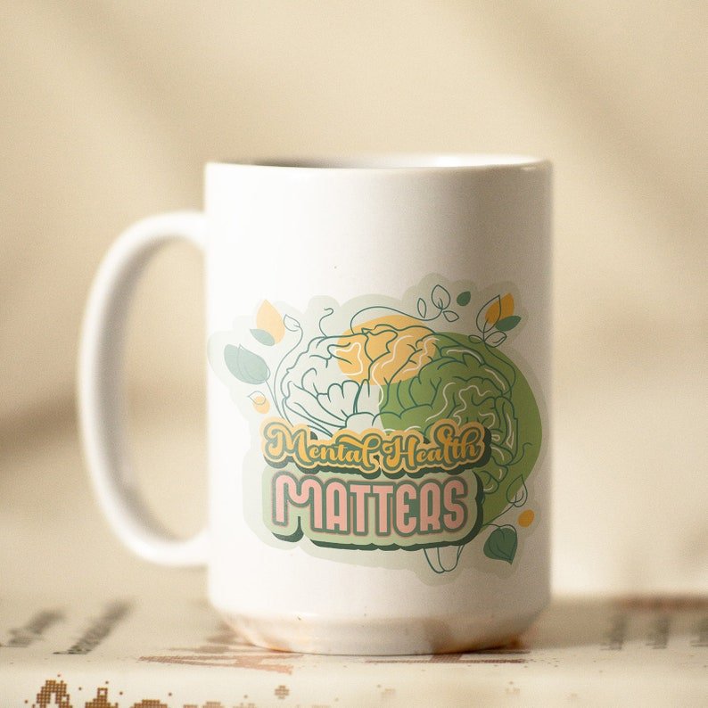 Handmade Mental Health Matters Mug
