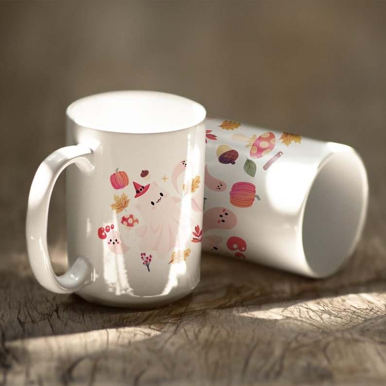 Cute Ghosts Halloween Mug