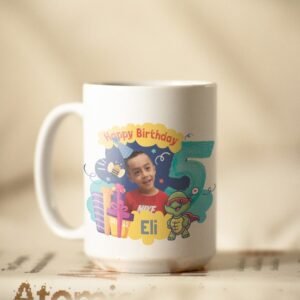Handmade Custom Kid Photo Mug
