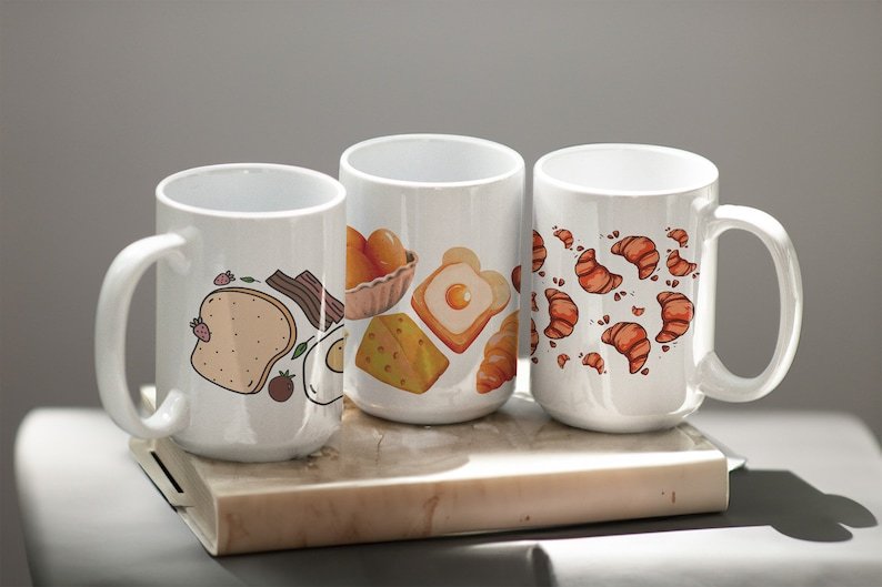 Breakfast Coffee Mug Collection