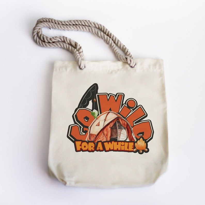 Go Wild Camping Tote Bag — photo 2