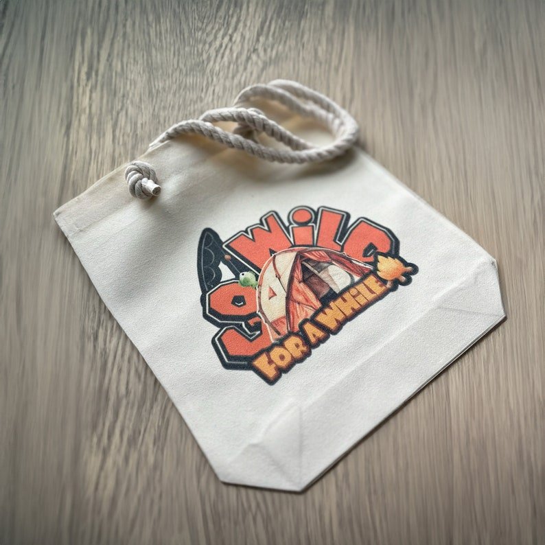 Go Wild Camping Tote Bag