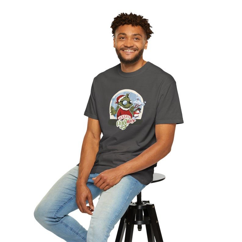 Merry Christmas Snowball T-Shirt — photo 10