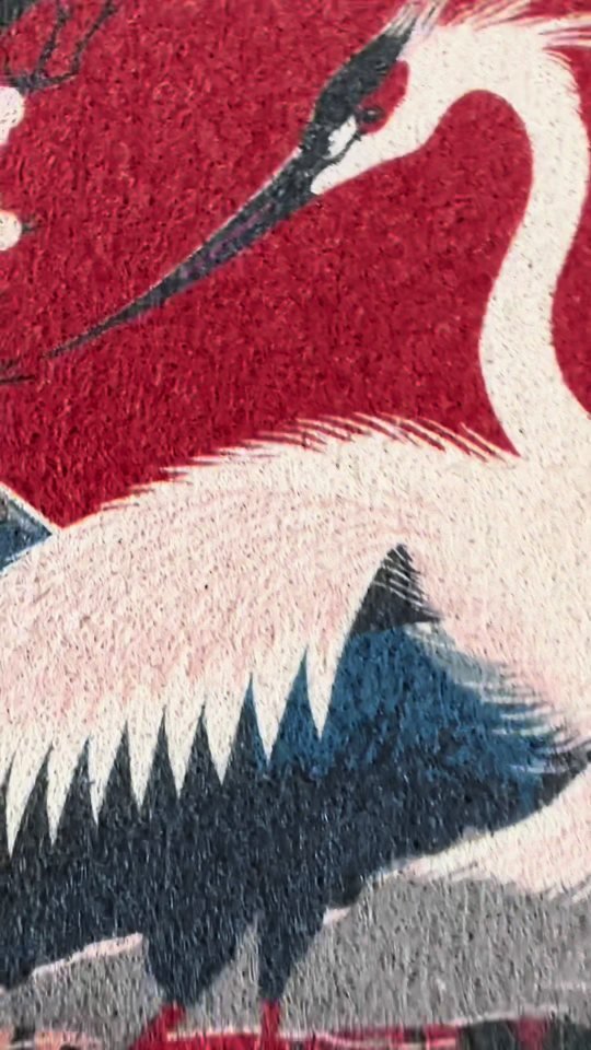 Crane Bird Welcome Mat – DHorse Studio video