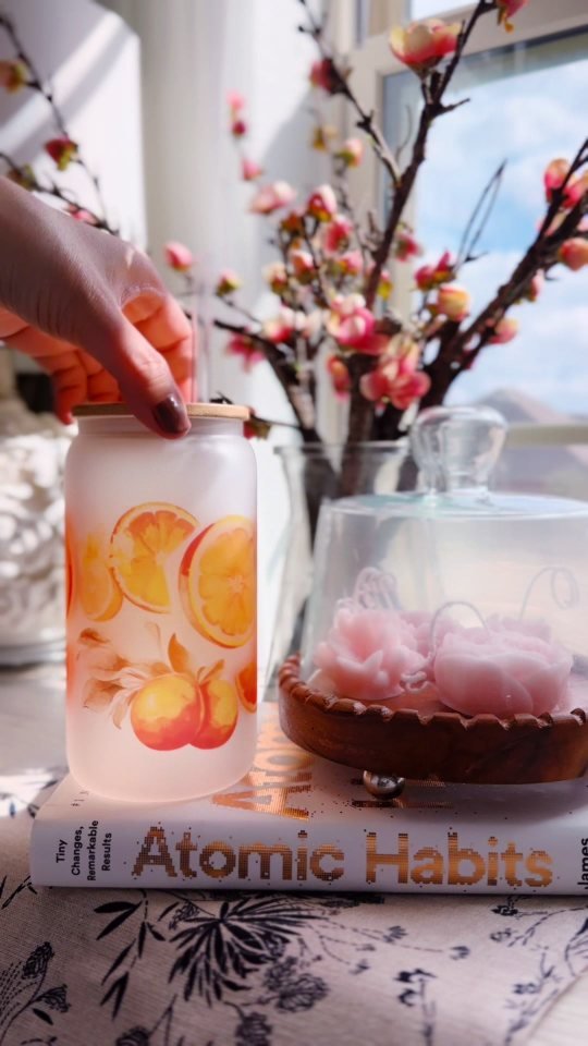 Kumquat Citrus Glass Tumbler – DHorse Studio video